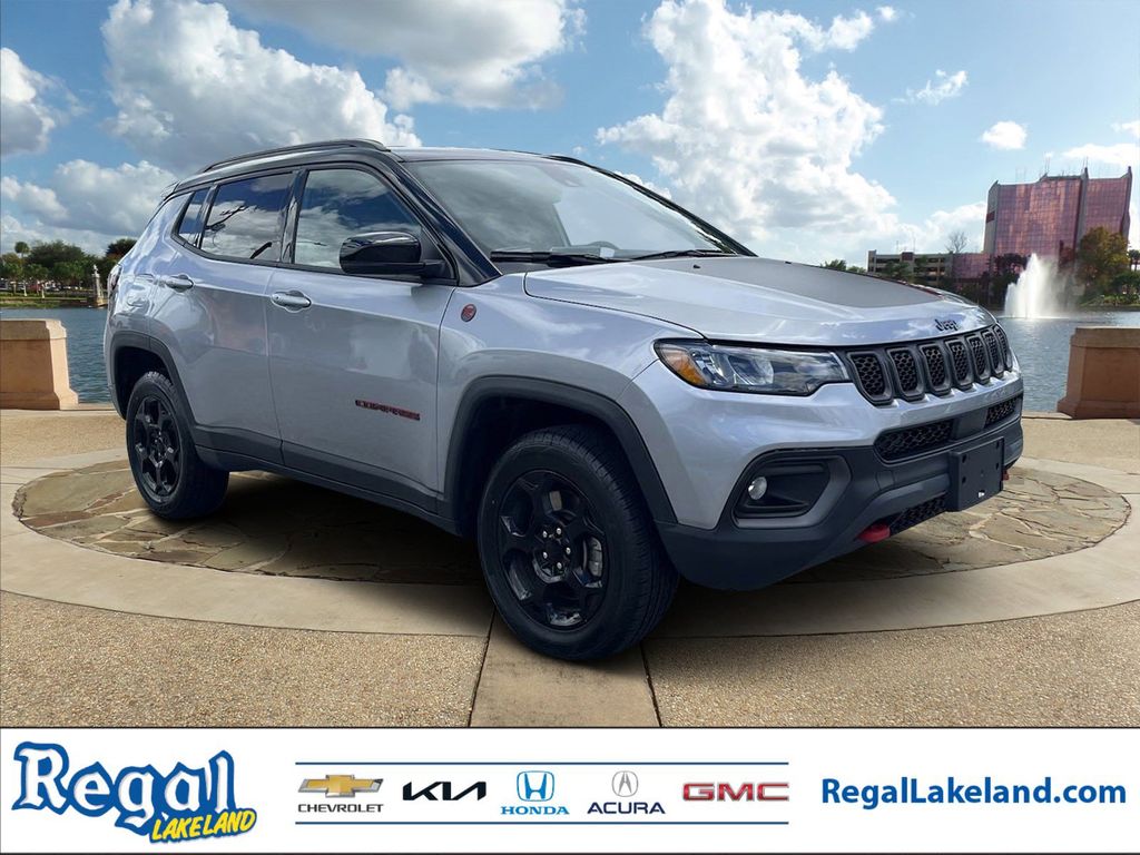 used 2023 Jeep Compass car, priced at $24,840