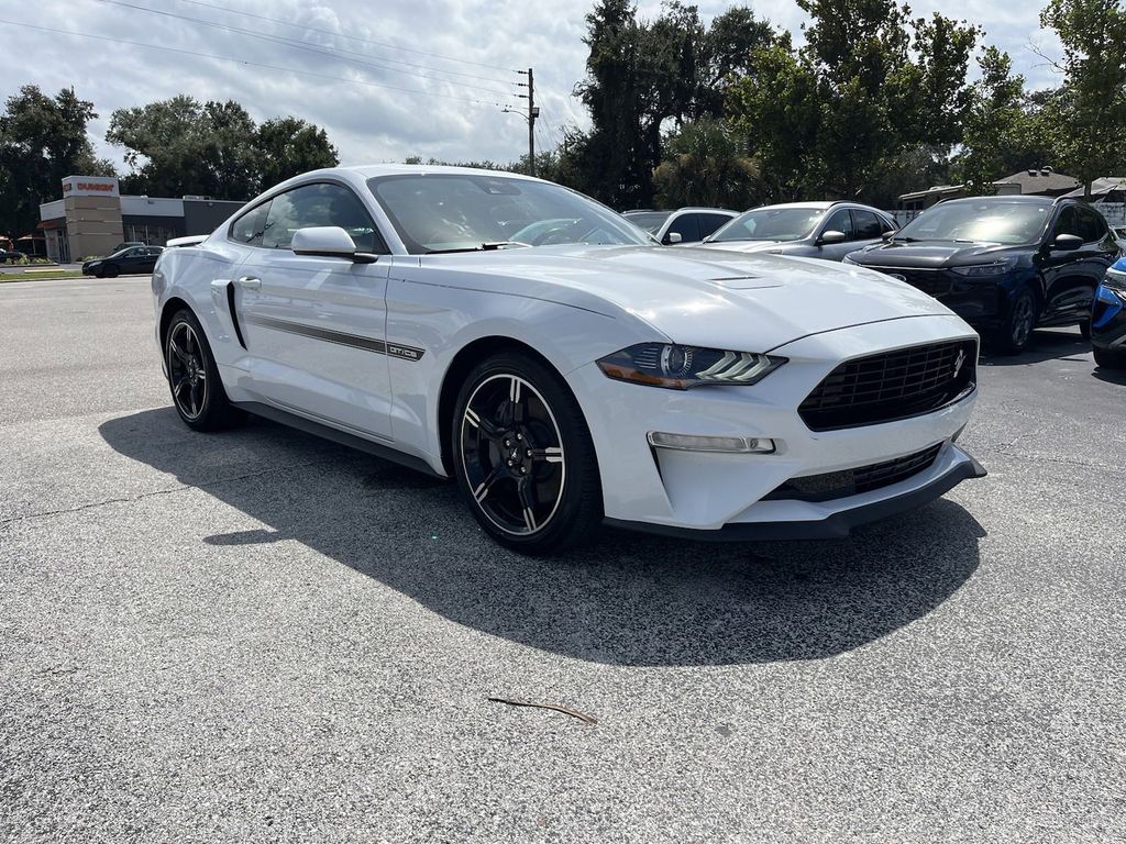 used 2021 Ford Mustang car, priced at $38,599