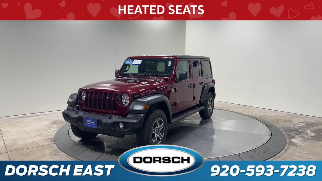 used 2021 Jeep Wrangler car, priced at $29,980