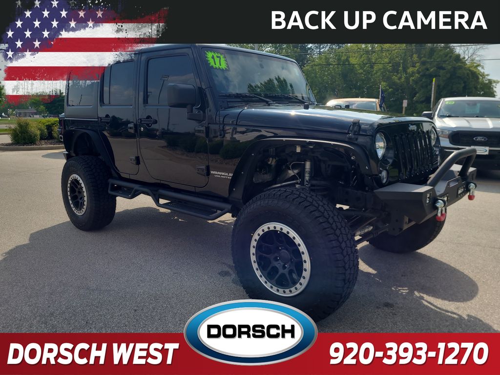 used 2017 Jeep Wrangler car, priced at $27,613
