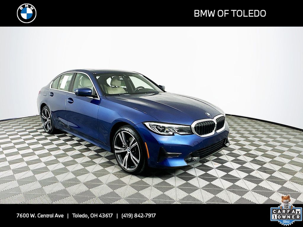 used 2021 BMW 3-Series car, priced at $28,699