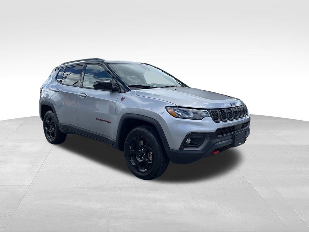 used 2023 Jeep Compass car, priced at $23,302