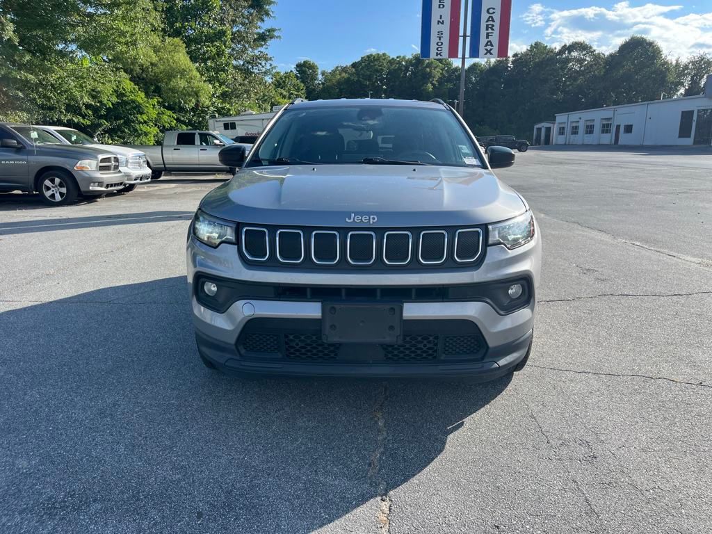 used 2022 Jeep Compass car, priced at $18,500