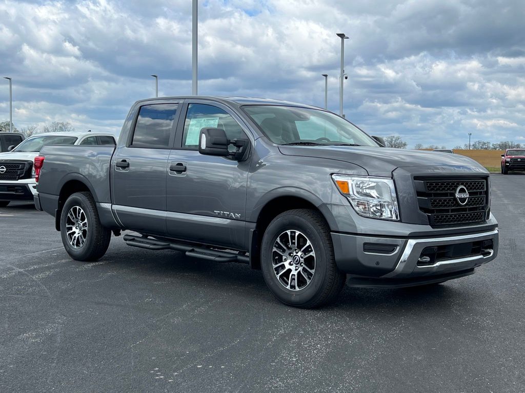 new 2024 Nissan Titan car, priced at $41,080