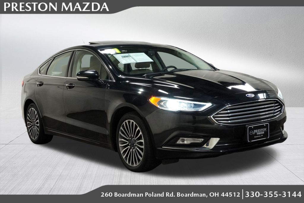used 2017 Ford Fusion car, priced at $14,990
