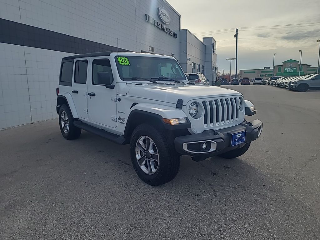 used 2020 Jeep Wrangler car, priced at $28,233