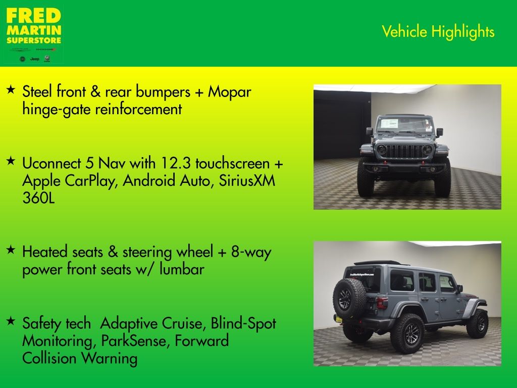 new 2025 Jeep Wrangler car, priced at $66,610