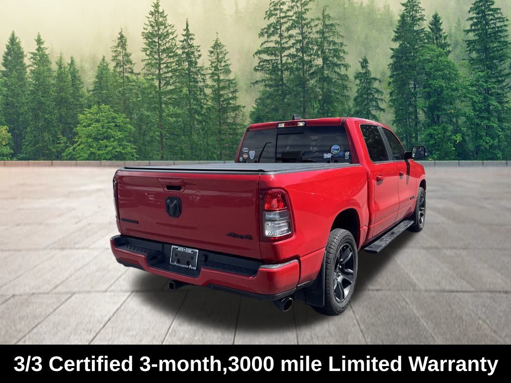 used 2022 Ram 1500 car, priced at $33,500