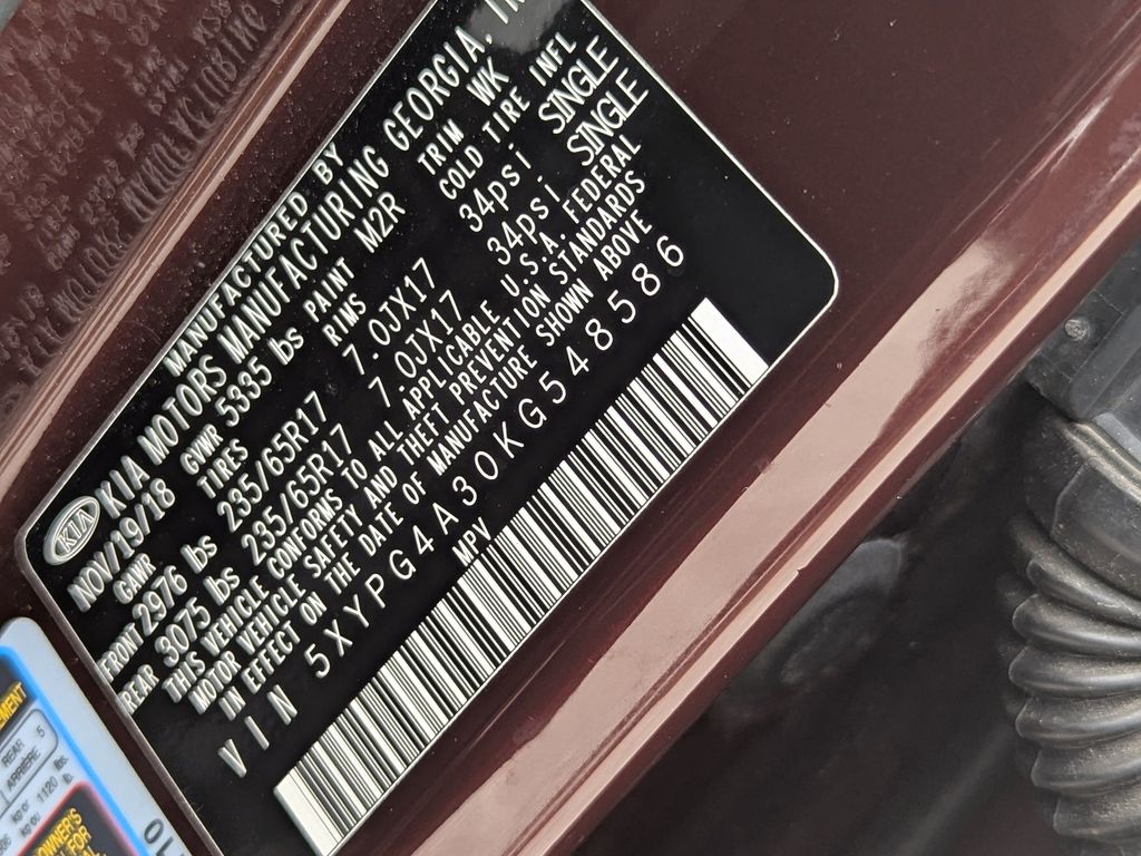 used 2019 Kia Sorento car, priced at $15,274