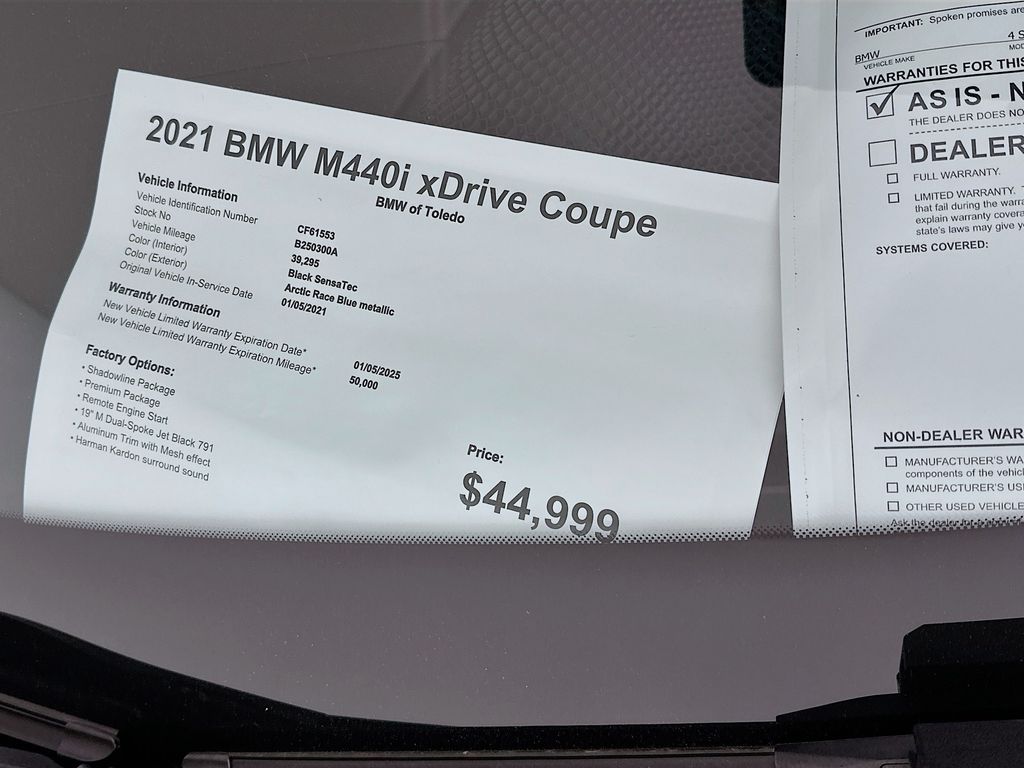 used 2021 BMW 4-Series car, priced at $39,699