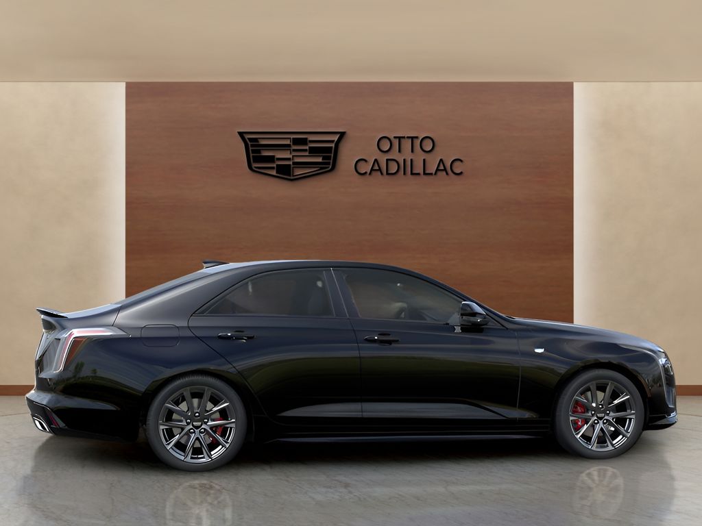 new 2025 Cadillac CT4 car, priced at $48,035