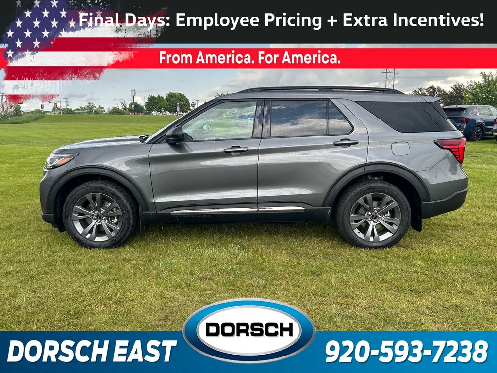 new 2025 Ford Explorer car, priced at $45,399