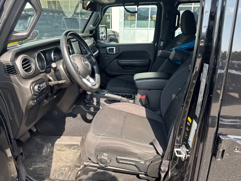 used 2022 Jeep Wrangler car, priced at $34,500