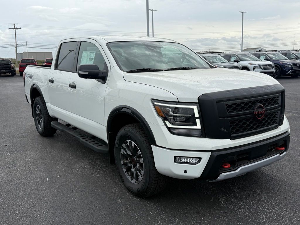 new 2024 Nissan Titan car, priced at $51,625