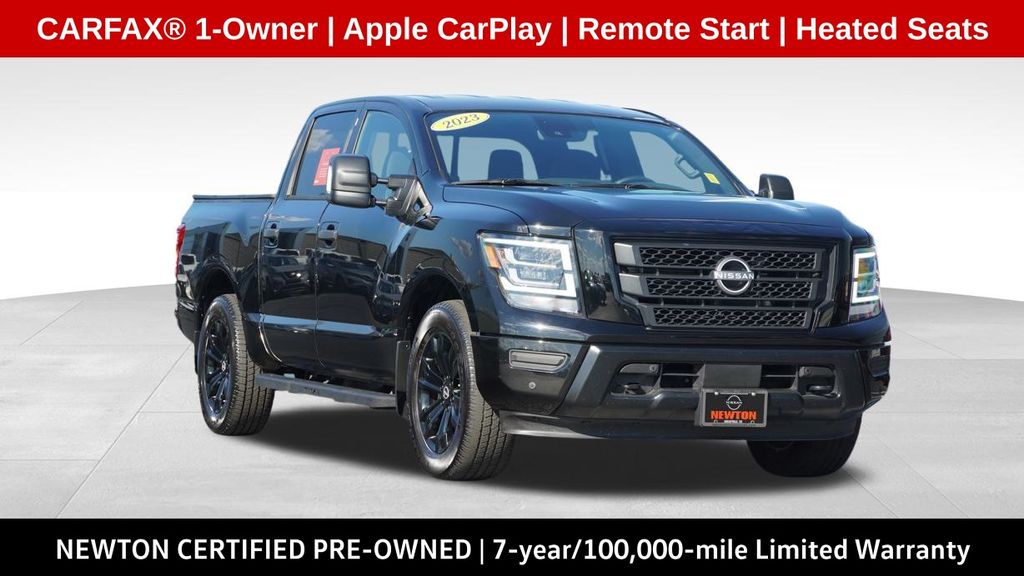 used 2023 Nissan Titan car, priced at $36,000