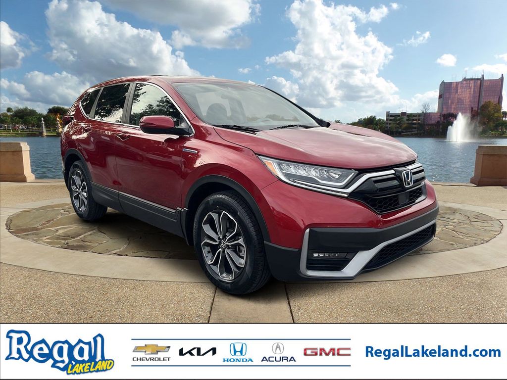 used 2021 Honda CR-V Hybrid car, priced at $28,497