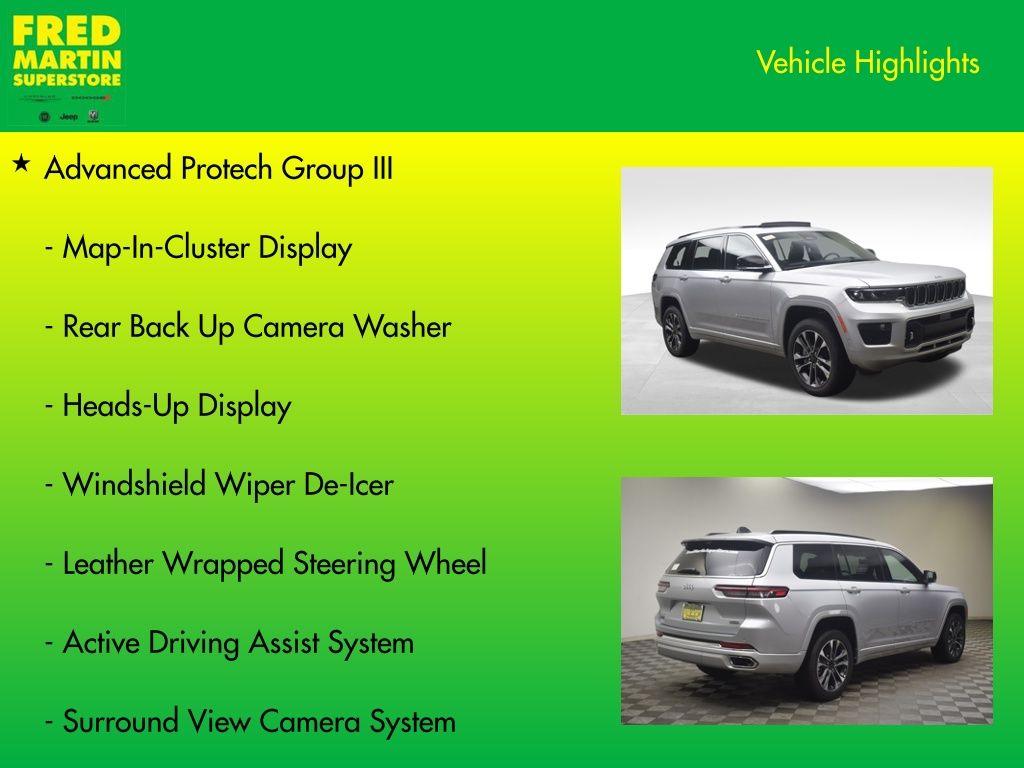 new 2025 Jeep Grand Cherokee L car, priced at $58,709