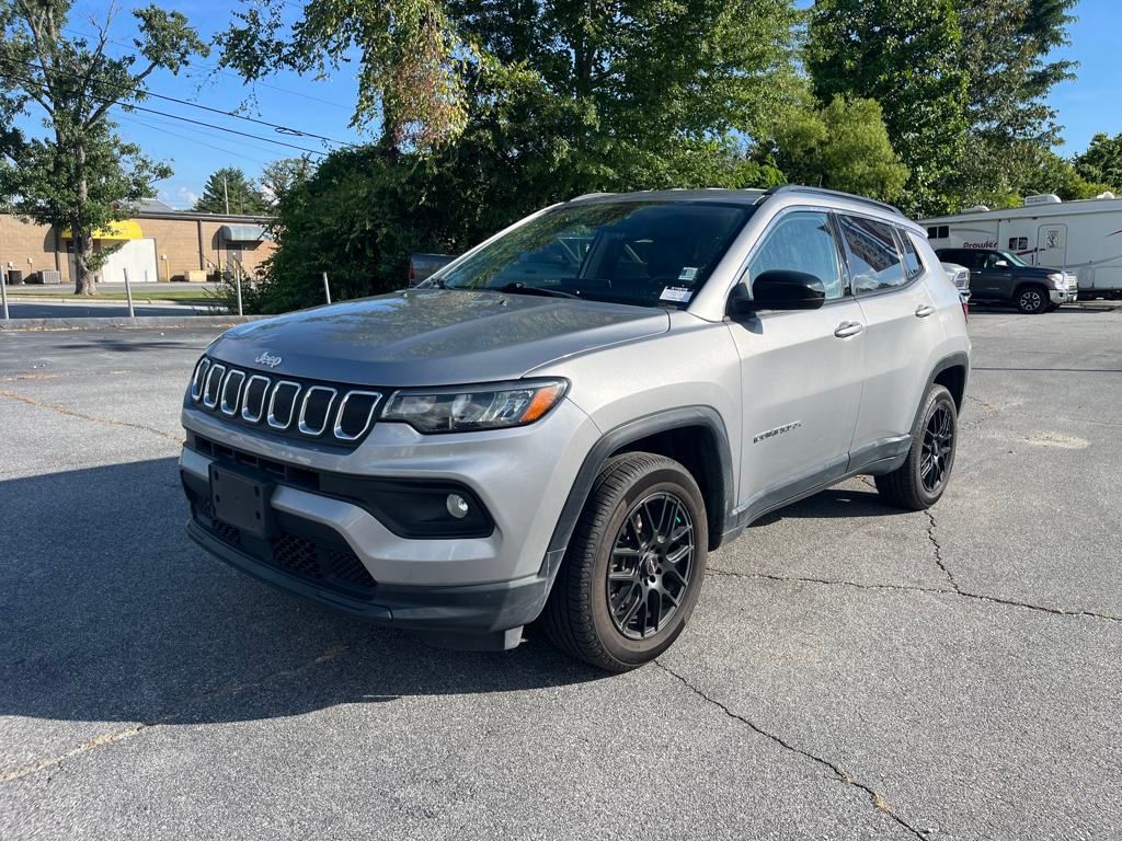 used 2022 Jeep Compass car, priced at $18,500