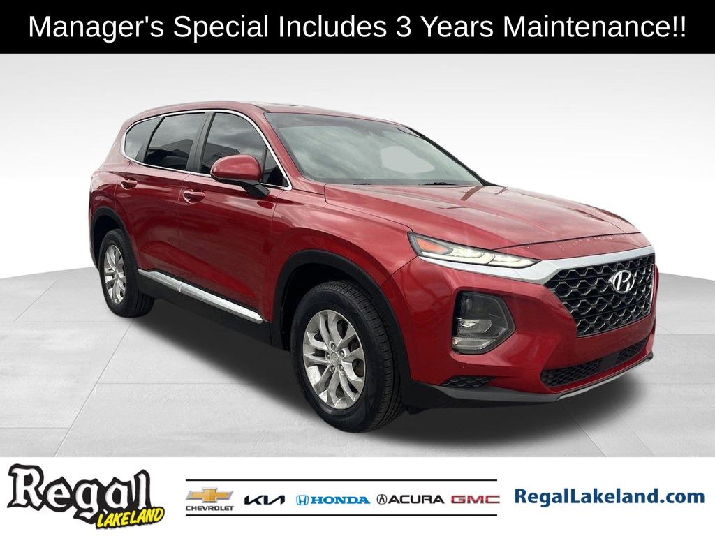 used 2019 Hyundai Santa Fe car, priced at $12,995