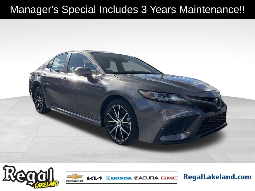 used 2021 Toyota Camry car, priced at $19,365