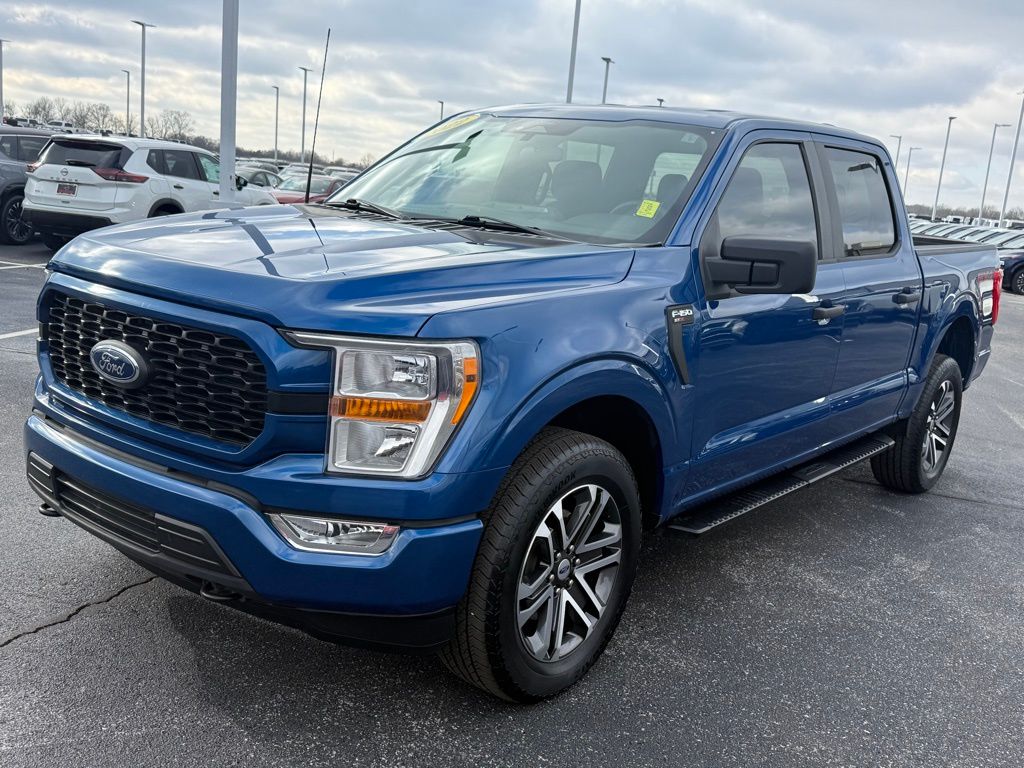 used 2022 Ford F-150 car, priced at $37,500