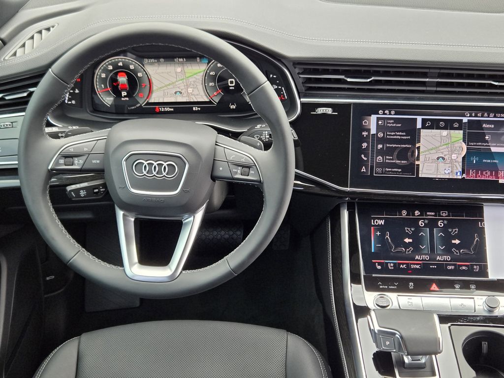 new 2025 Audi Q8 car, priced at $86,715