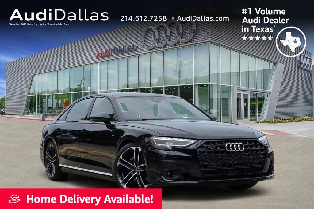 new 2025 Audi A8 car, priced at $106,625