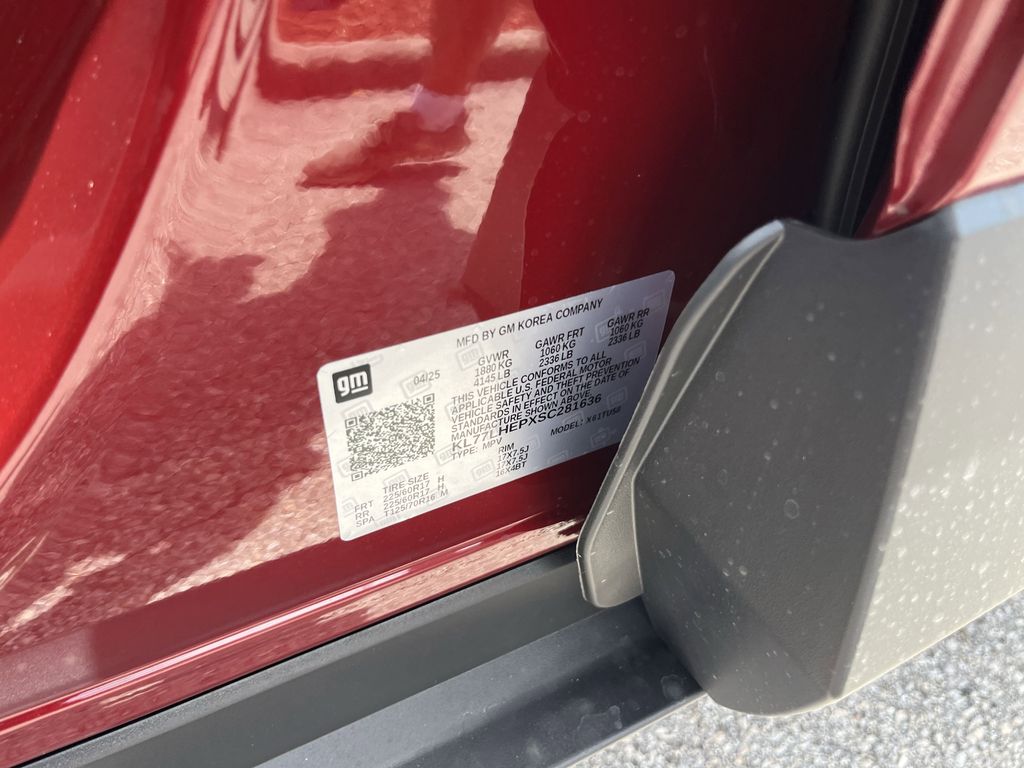 new 2025 Chevrolet Trax car, priced at $24,460