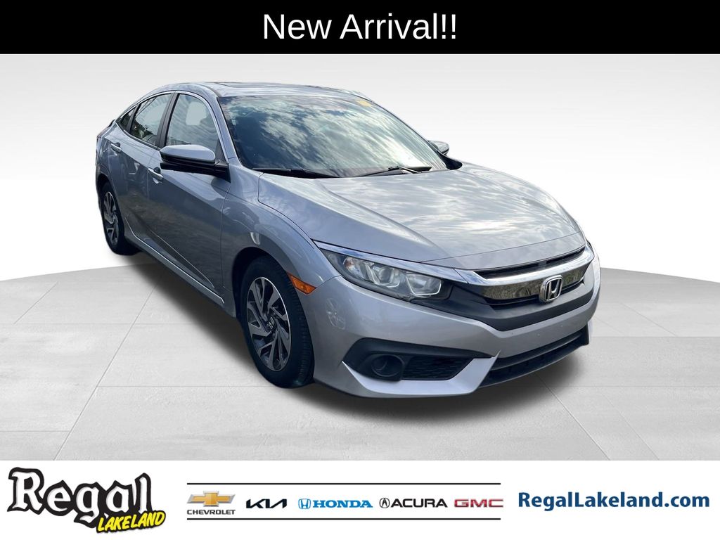 used 2016 Honda Civic car, priced at $16,421