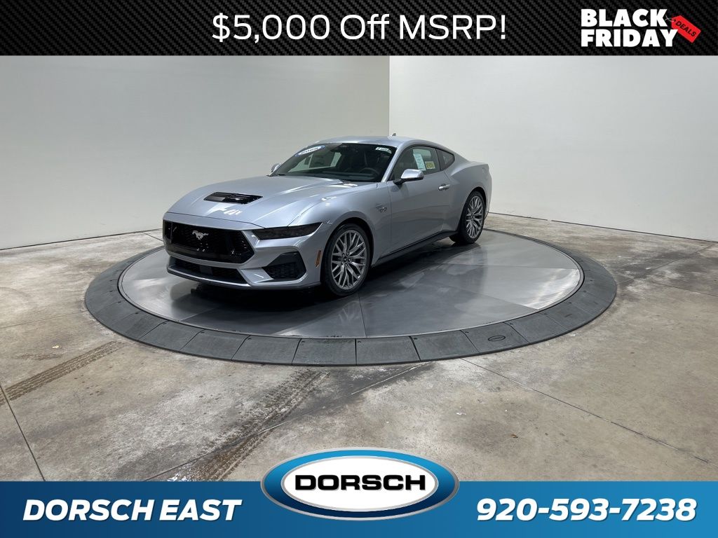 new 2025 Ford Mustang car, priced at $53,105