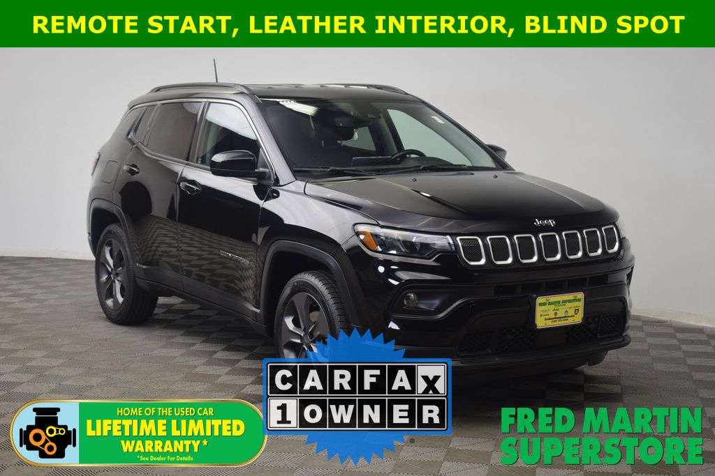 used 2022 Jeep Compass car, priced at $23,095