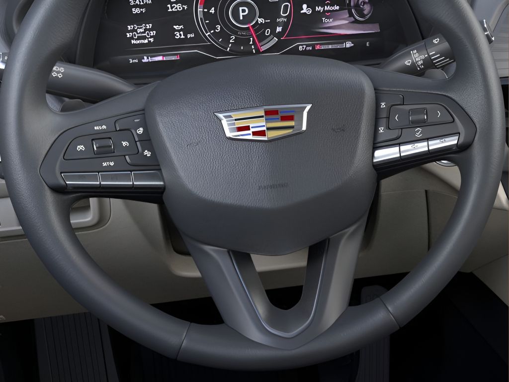 new 2025 Cadillac CT4 car, priced at $48,660