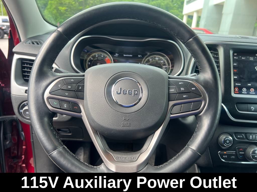 used 2021 Jeep Cherokee car, priced at $23,800