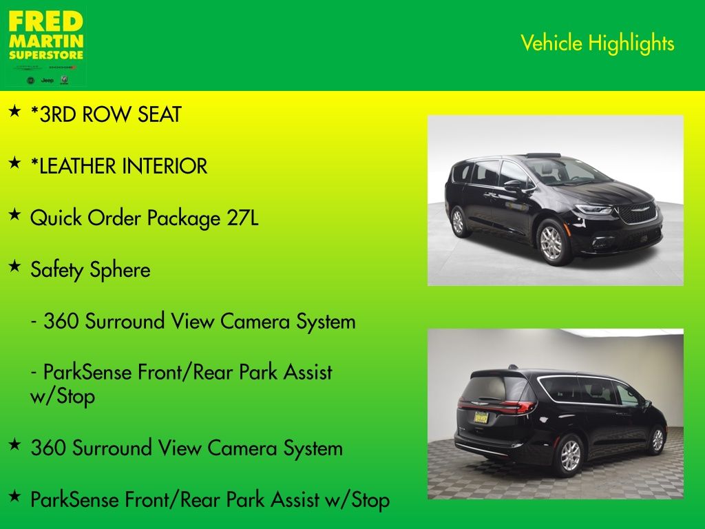 new 2026 Chrysler Pacifica car, priced at $45,603