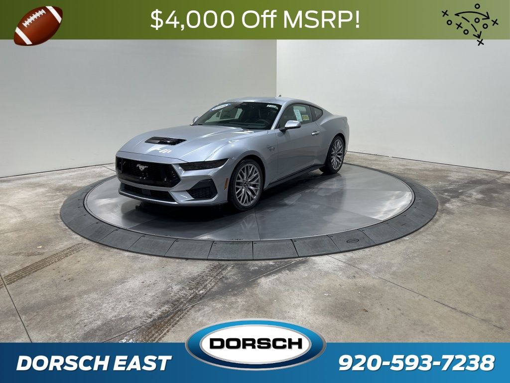 new 2025 Ford Mustang car, priced at $54,105