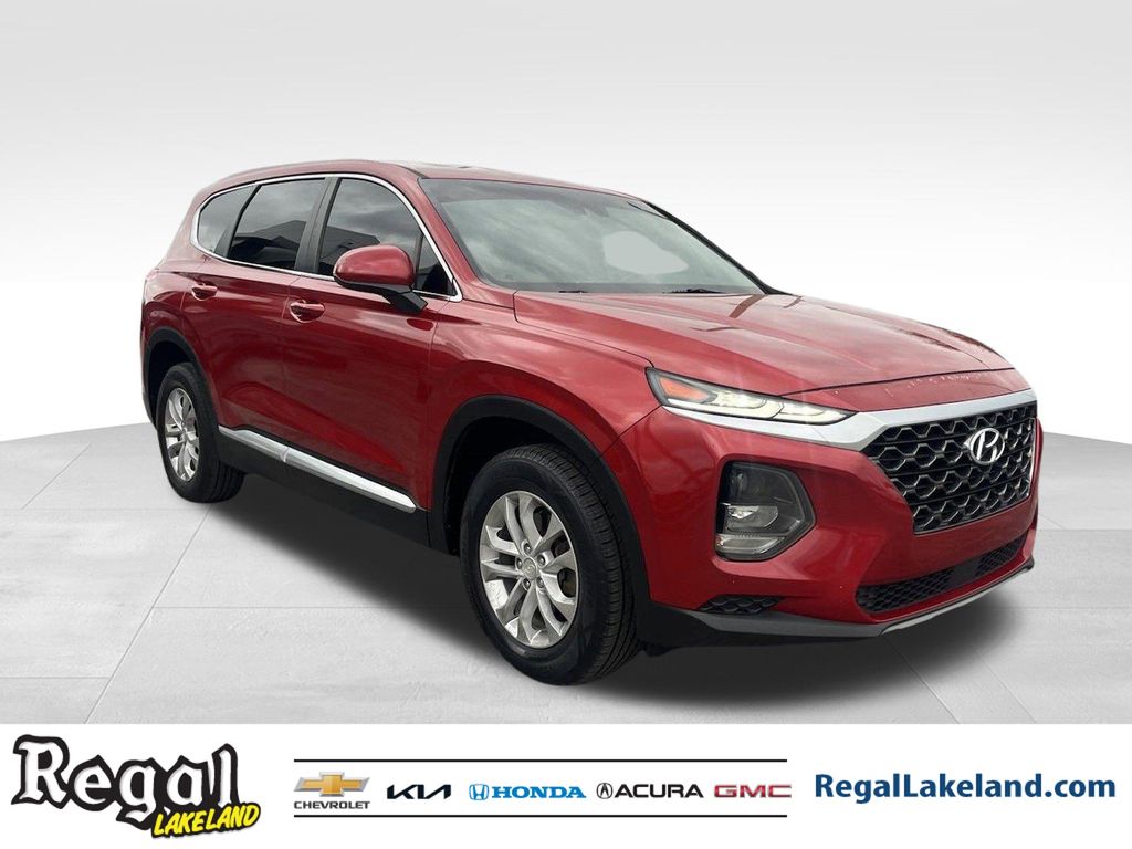 used 2019 Hyundai Santa Fe car, priced at $14,393