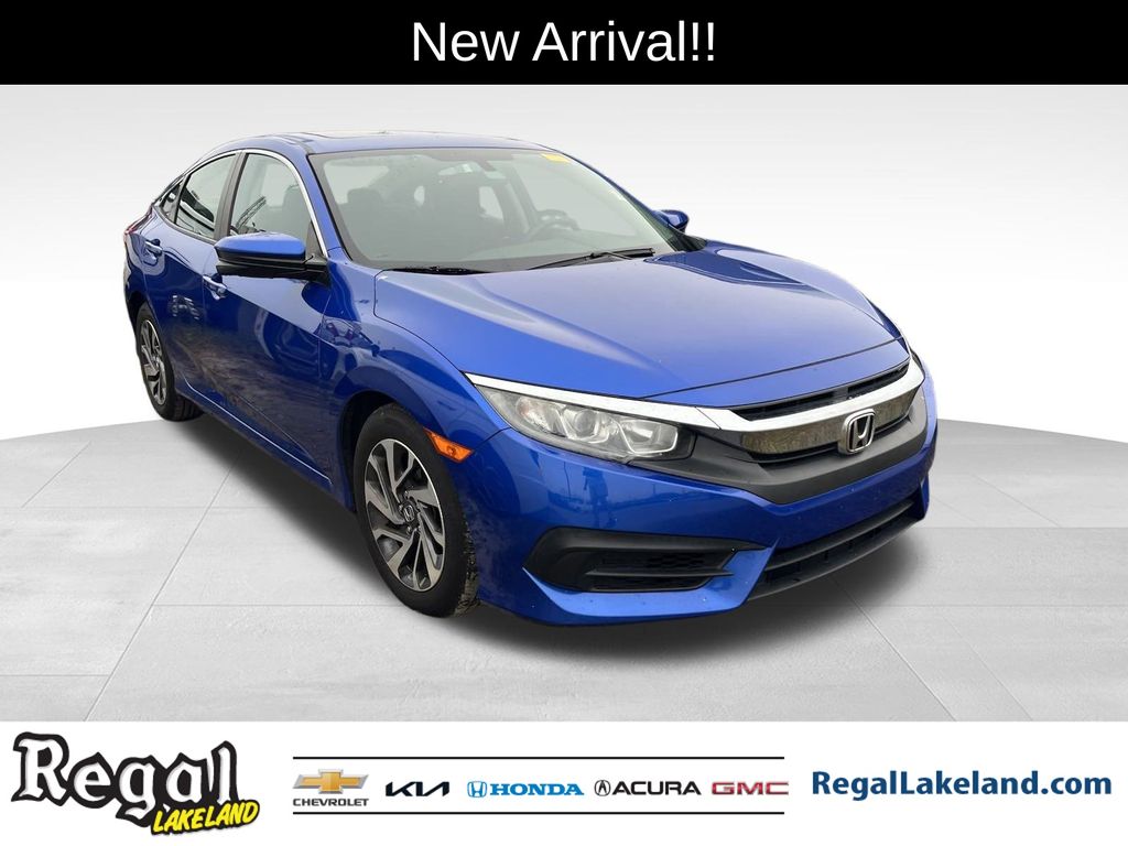 used 2018 Honda Civic car, priced at $17,192