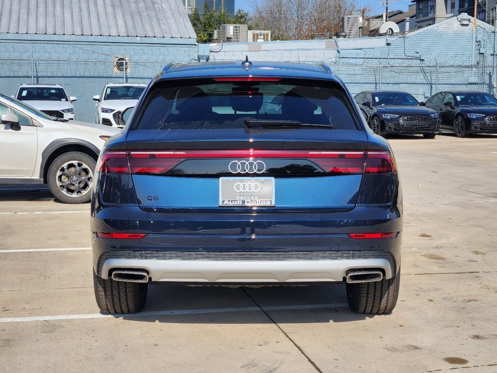 new 2025 Audi Q8 car, priced at $82,515