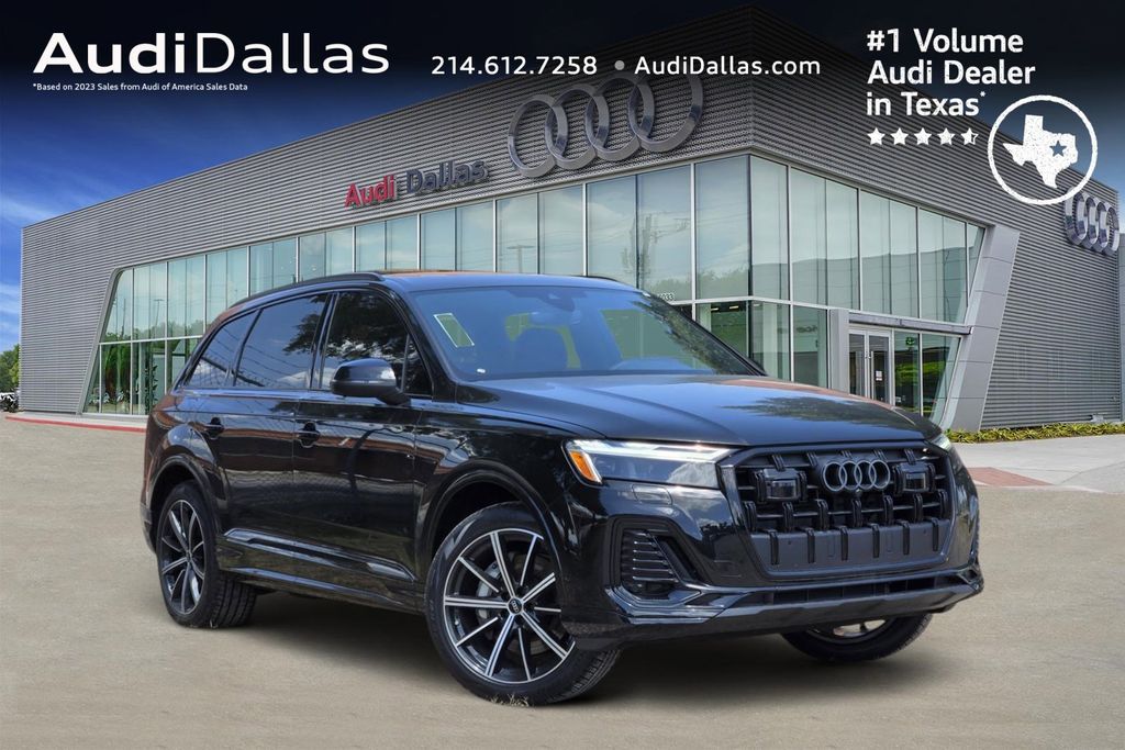 new 2025 Audi Q7 car, priced at $72,850