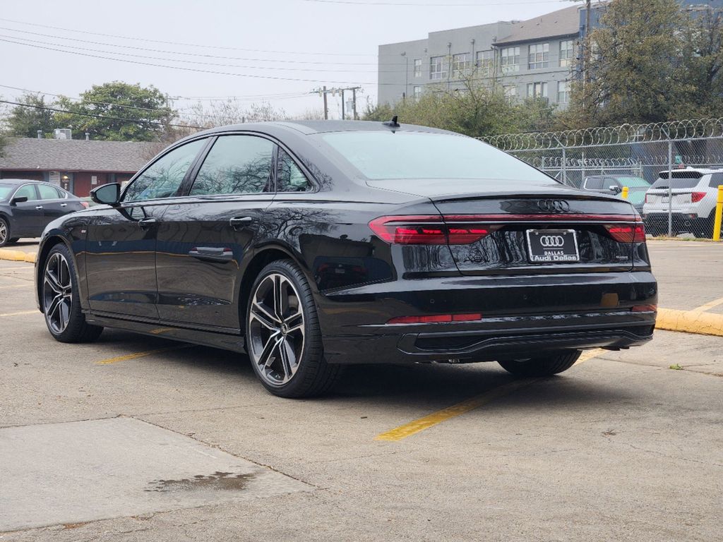 new 2025 Audi A8 car, priced at $103,875