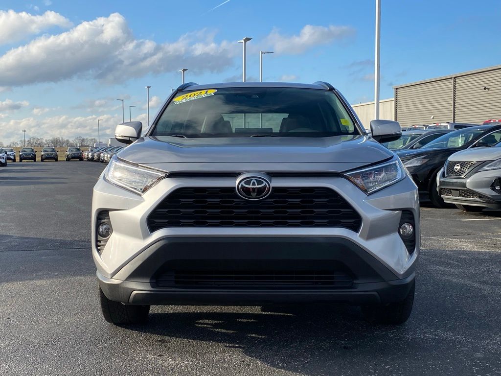 used 2021 Toyota RAV4 car, priced at $24,000