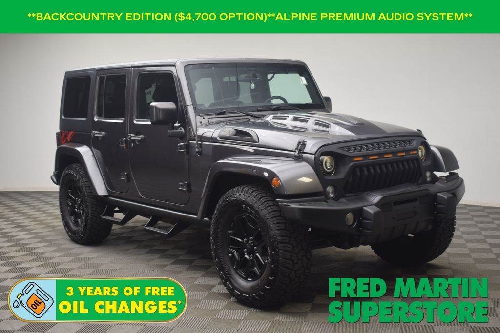 used 2016 Jeep Wrangler car, priced at $16,700