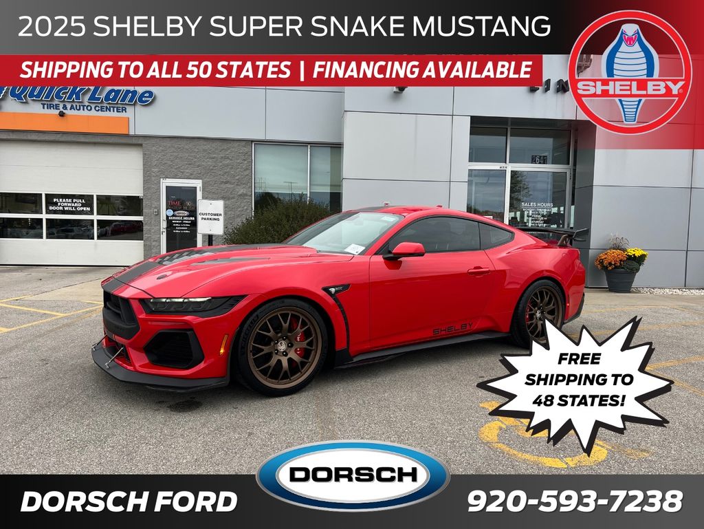 new 2025 Ford Mustang car, priced at $167,840