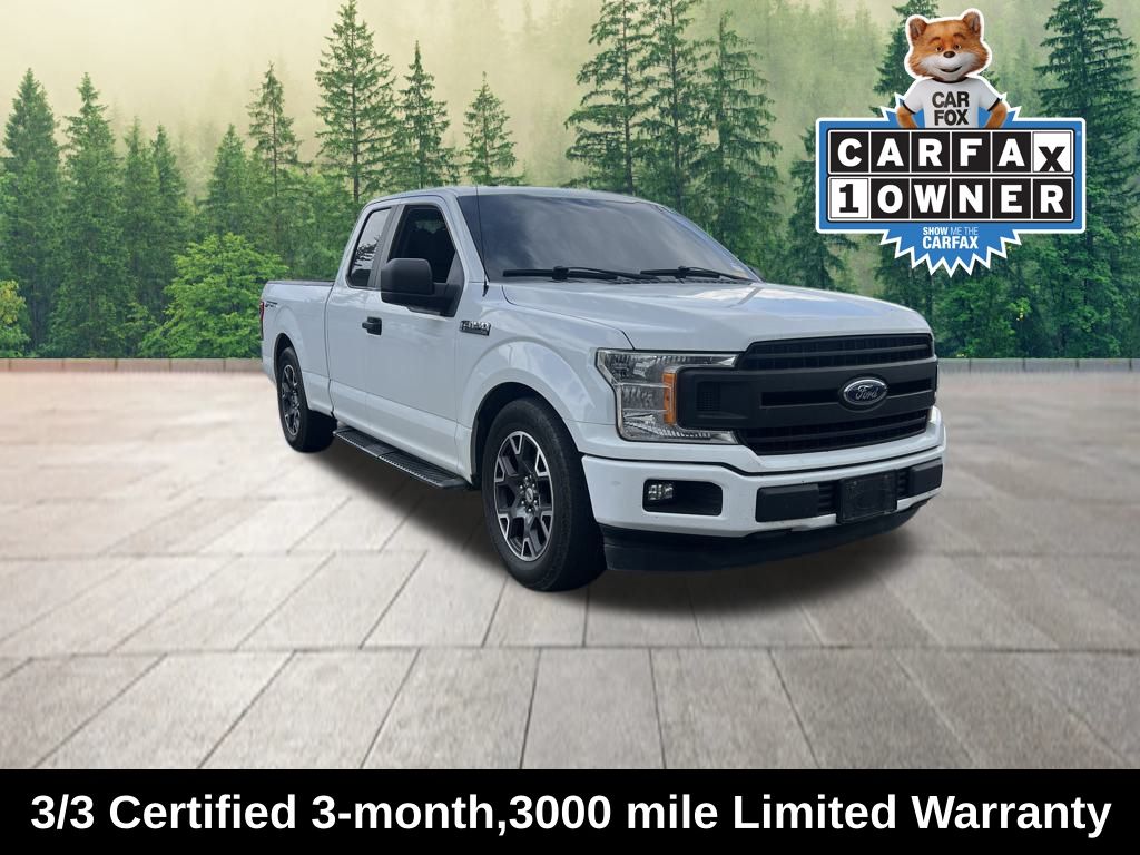 used 2018 Ford F-150 car, priced at $17,900
