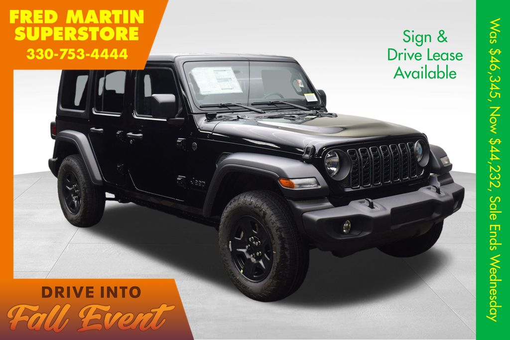 new 2025 Jeep Wrangler car, priced at $44,232