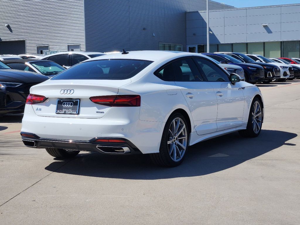 new 2025 Audi A5 Sportback car, priced at $51,980