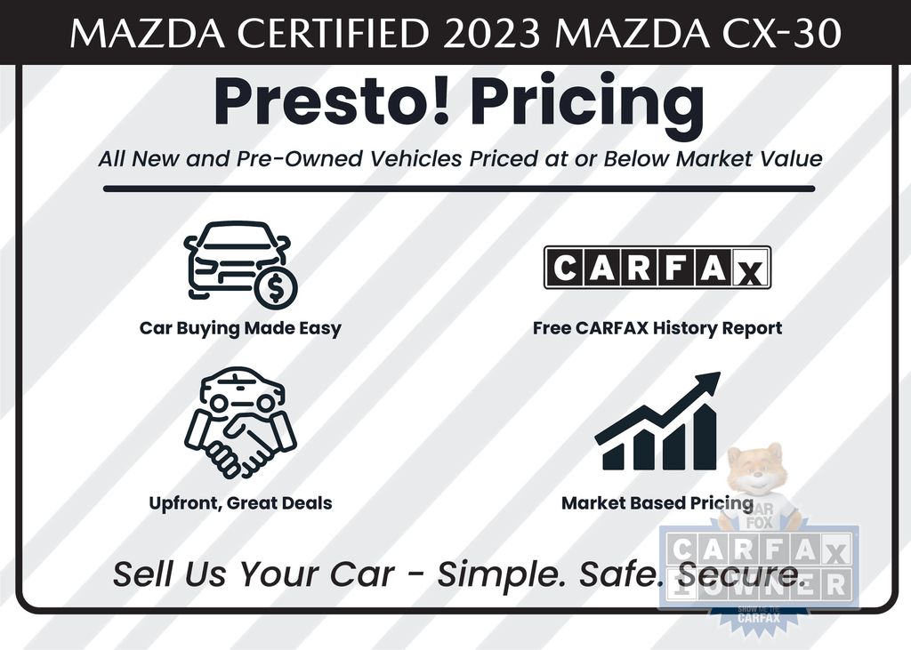 used 2023 Mazda CX-30 car, priced at $24,990