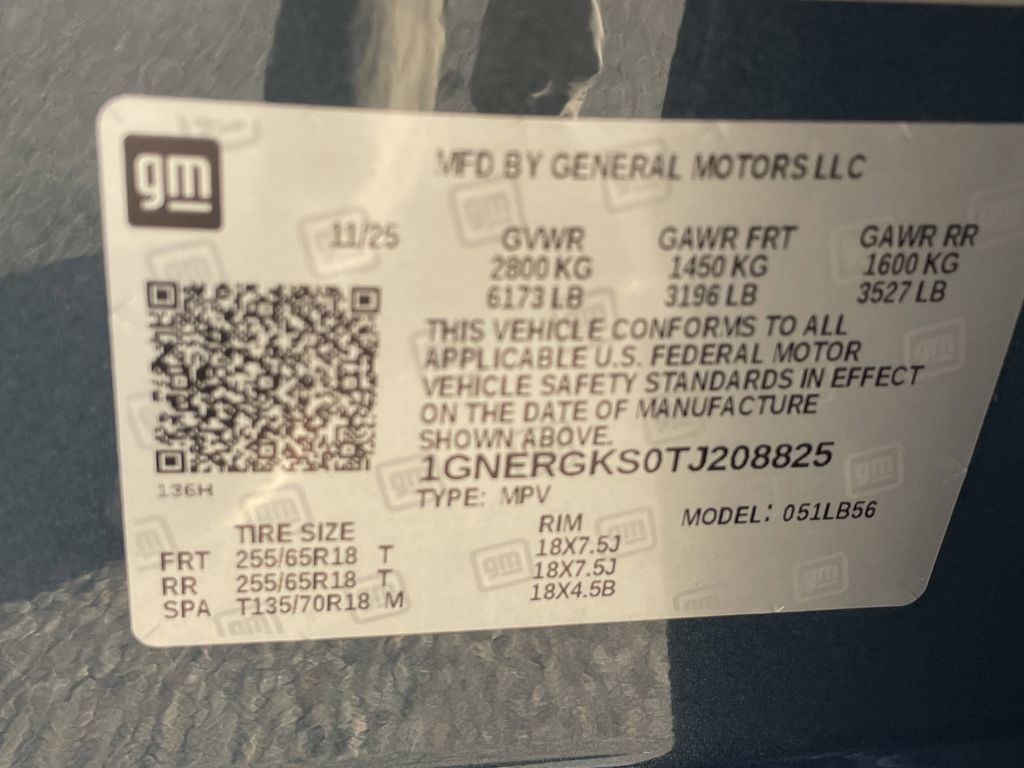 new 2026 Chevrolet Traverse car, priced at $37,495