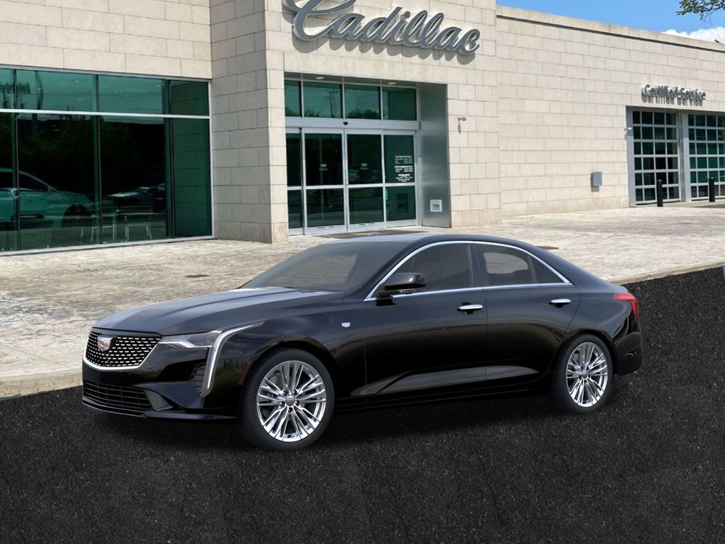 new 2025 Cadillac CT4 car, priced at $47,435