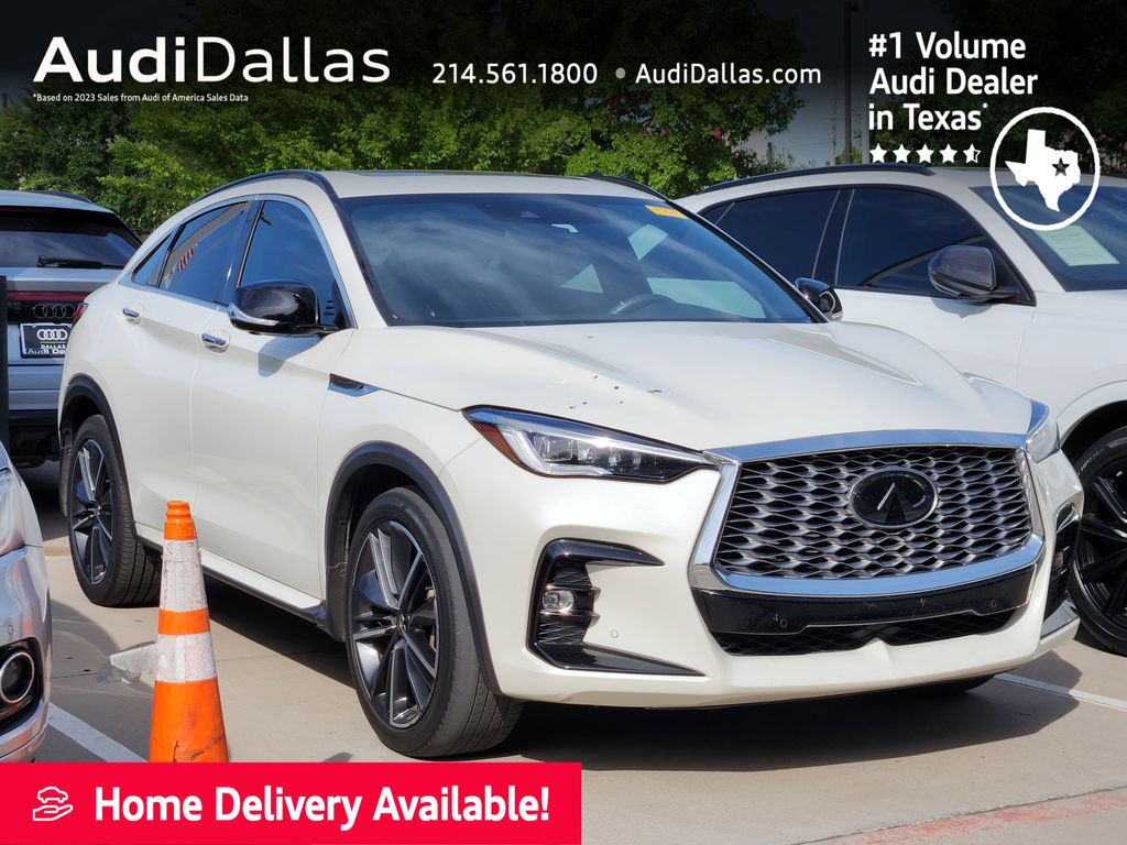 used 2022 INFINITI QX55 car, priced at $29,621